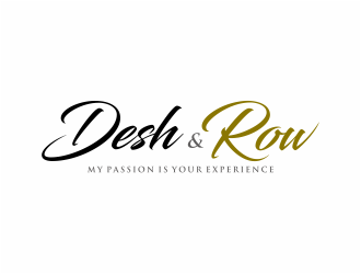 Desh & Row logo design by mutafailan