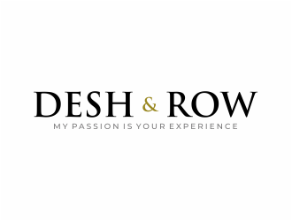 Desh & Row logo design by mutafailan