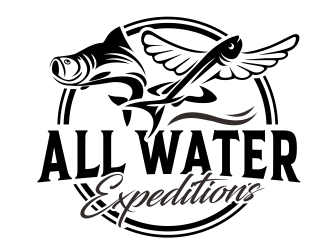 All Water Expeditions logo design by aura