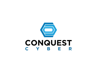 Conquest Cyber logo design by diki