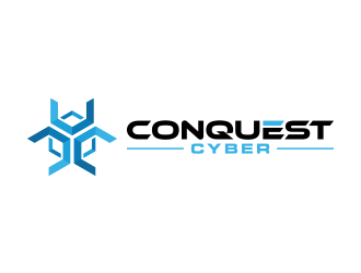 Conquest Cyber logo design by lexipej