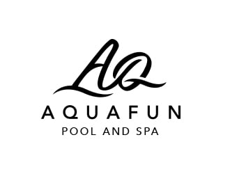 Aquafun Pool & Spa logo design by adm3