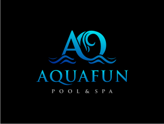 Aquafun Pool & Spa logo design by KaySa