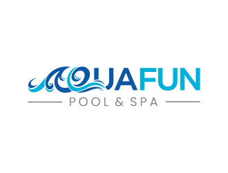 Aquafun Pool & Spa logo design by zonpipo1