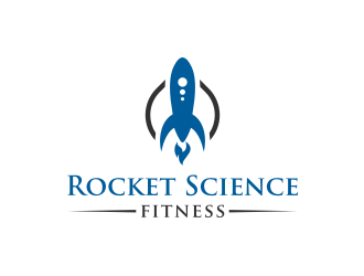 Rocket Science Fitness logo design by Inaya