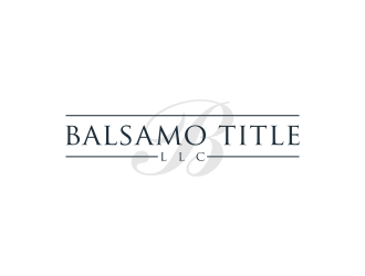 Balsamo Title, LLC logo design by noviagraphic