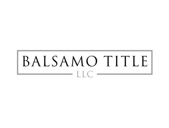 Balsamo Title, LLC logo design by Inaya