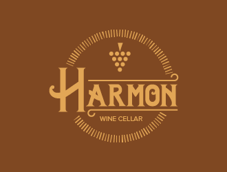 Harmon Wine Cellar logo design by czars