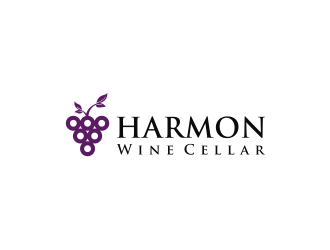 Harmon Wine Cellar logo design by mbamboex