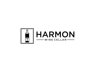 Harmon Wine Cellar logo design by RIANW