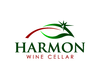 Harmon Wine Cellar logo design by Marianne