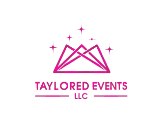 Taylored Events LLC logo design by Garmos