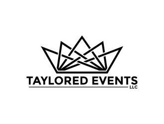 Taylored Events LLC logo design by pakNton