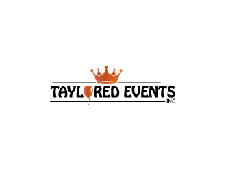Taylored Events LLC logo design by drifelm
