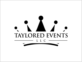 Taylored Events LLC logo design by MREZ