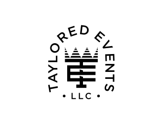 Taylored Events LLC logo design by barley