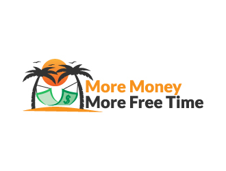 More Money More Free Time logo design by drifelm
