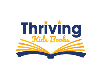 Thriving Kids Books logo design by keptgoing