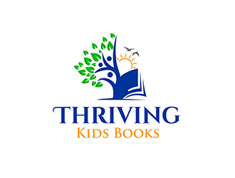 Thriving Kids Books logo design by 3Dlogos