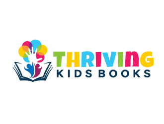 Thriving Kids Books logo design by Gwerth