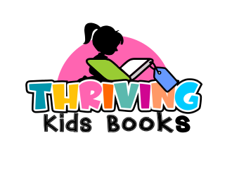 Thriving Kids Books logo design by M J