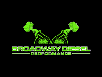 Broadway Diesel Performance logo design by ndndn
