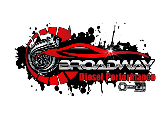 Broadway Diesel Performance logo design by Marianne