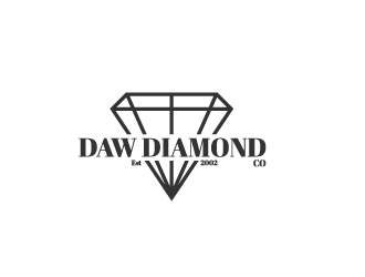 Daw Diamond Co. logo design by drifelm