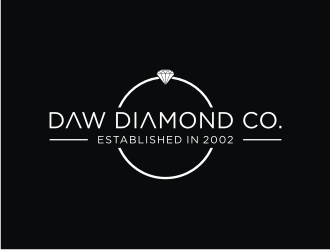 Daw Diamond Co. logo design by mbamboex