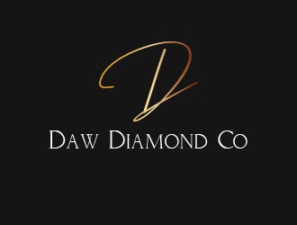Daw Diamond Co. logo design by heba
