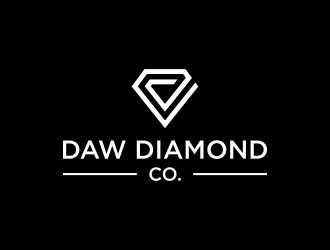 Daw Diamond Co. logo design by Galfine