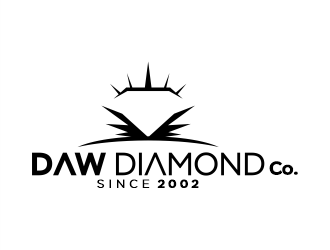 Daw Diamond Co. logo design by Gwerth