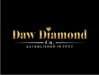 Daw Diamond Co. logo design by puthreeone