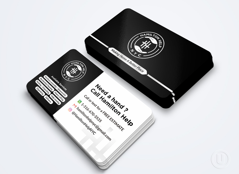 Hamilton Help logo design by Ulid