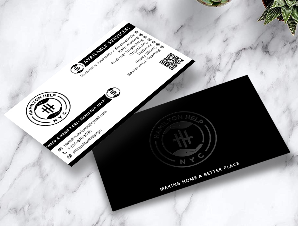 Hamilton Help logo design by Niqnish