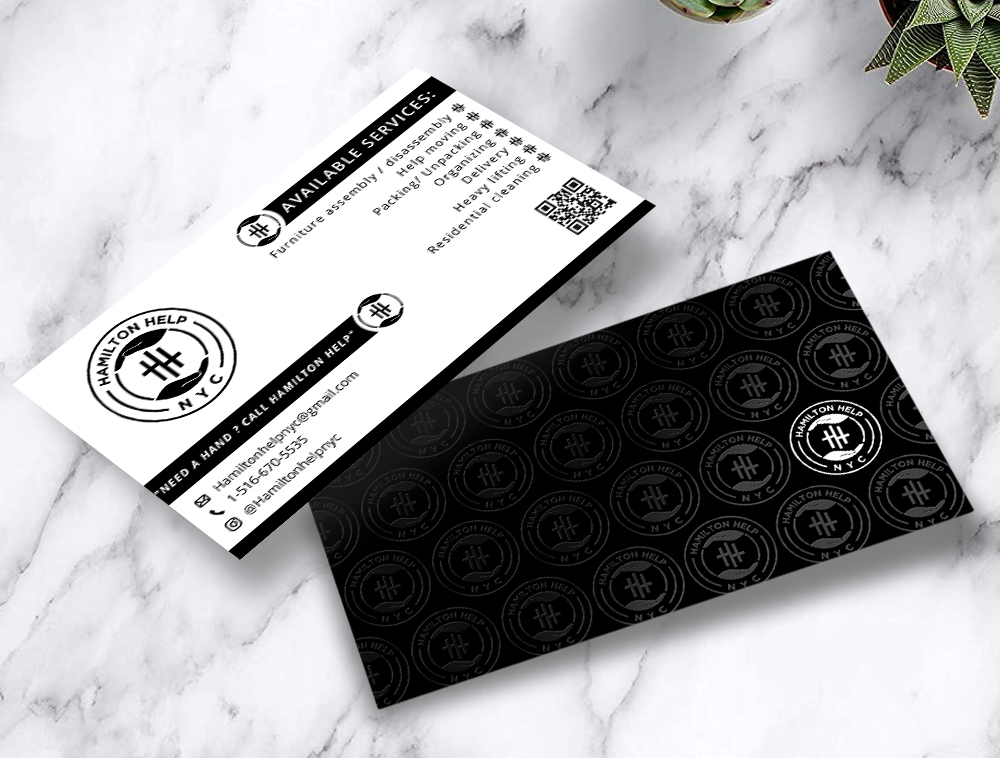 Hamilton Help logo design by Niqnish