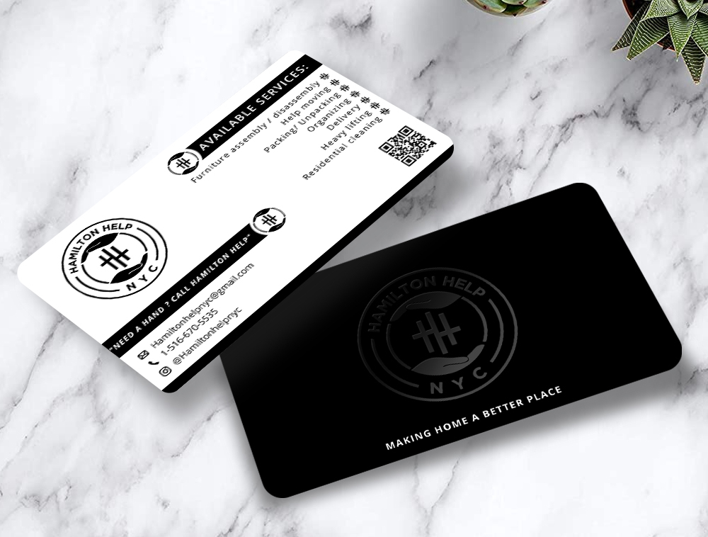 Hamilton Help logo design by Niqnish