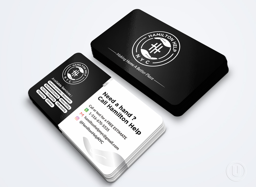 Hamilton Help logo design by Ulid