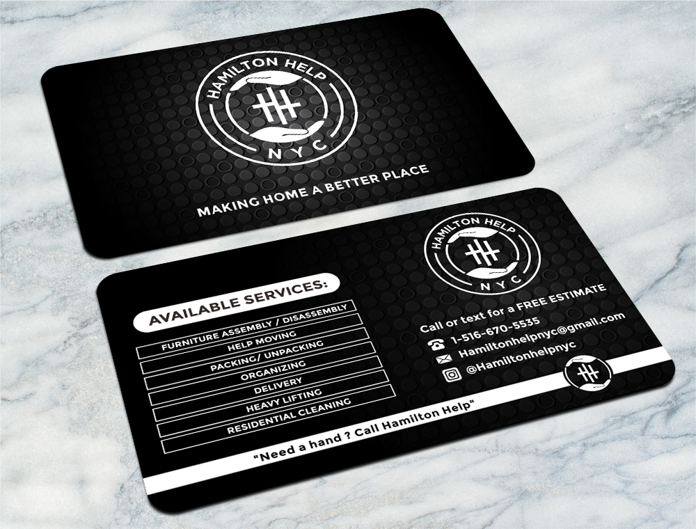 Hamilton Help logo design by zizze23