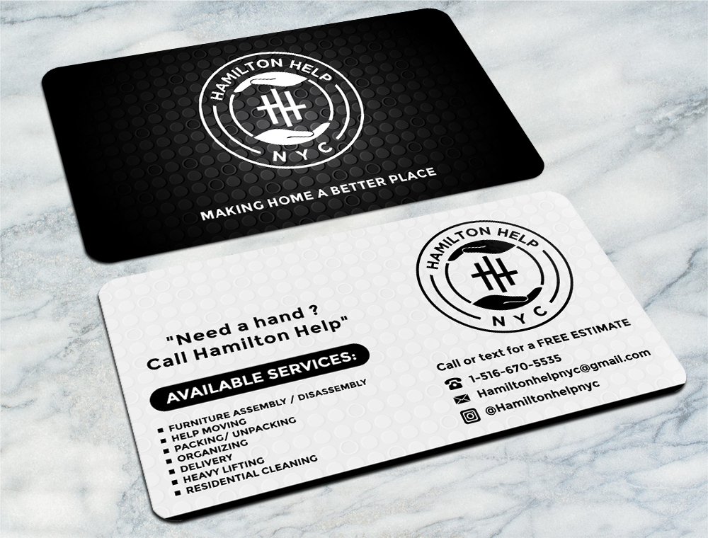Hamilton Help logo design by zizze23
