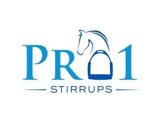 Pro1 Stirrups logo design by AnandArts