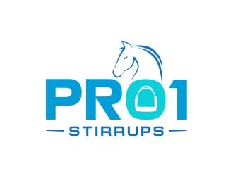 Pro1 Stirrups logo design by AnandArts