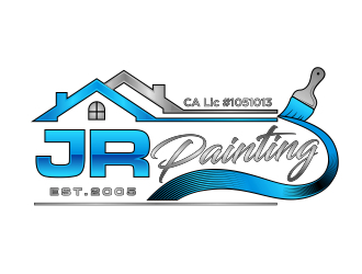 JR Painting logo design by aura