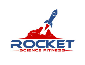 Rocket Science Fitness logo design by AamirKhan
