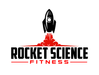Rocket Science Fitness logo design by AamirKhan