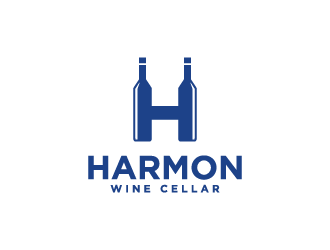 Harmon Wine Cellar logo design by jafar