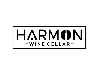 Harmon Wine Cellar logo design by done