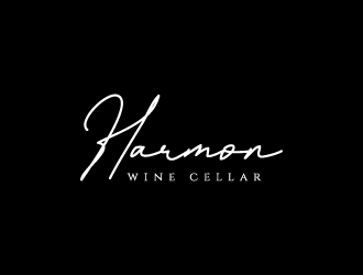 Harmon Wine Cellar logo design by pencilhand