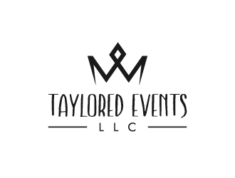 Taylored Events LLC logo design by pencilhand