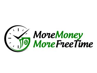 More Money More Free Time logo design by jaize